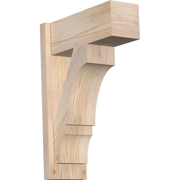 Ekena Millwork Balboa Block Smooth Outlooker, Douglas Fir, 7 1/2"W x 18"D x 26"H OUT08X18X26BOA05SDF - main